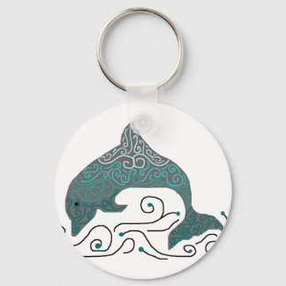 Fancy Dolphin key chain