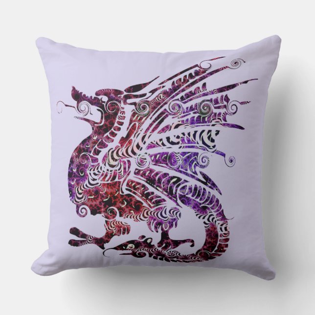fancy dragon pillow (Front)
