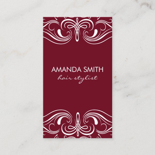 Fancy Elements Business Card (Front)