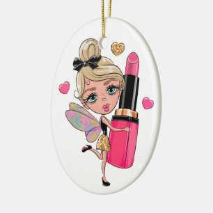 Fancy Fairy Ceramic Ornament