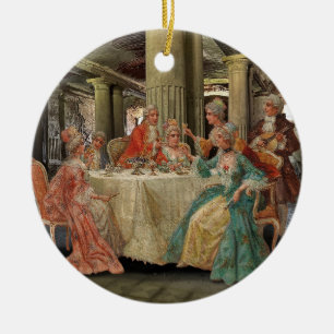Fancy Feast Ceramic Ornament