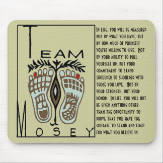 Fancy Feet Mouse Pad