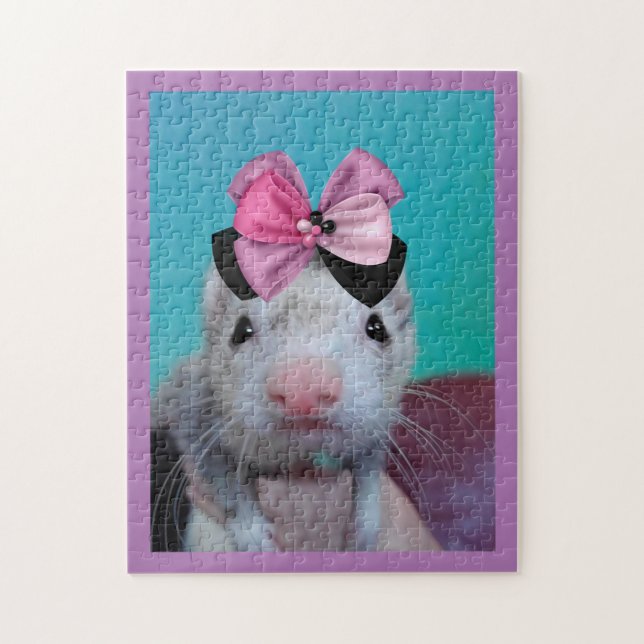 Fancy Ferret Jigsaw Puzzle (Vertical)
