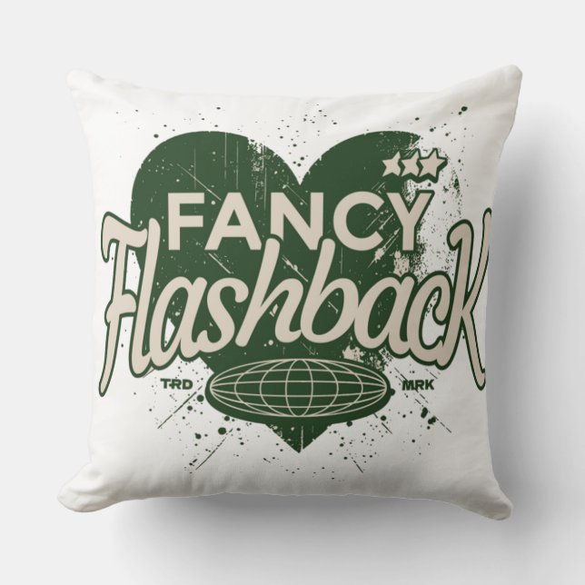 Fancy flashback cushion (Front)