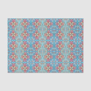 Fancy Floral Abstract Design Art Tissue Paper