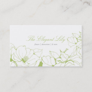Fancy Floral Business Card