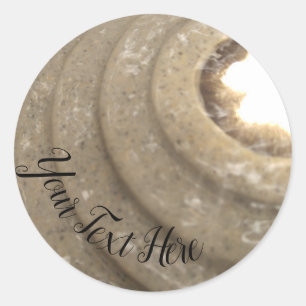 Fancy Fountain Classic Round Sticker