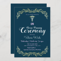 Fancy Frame Graduation LPN Nurse Pinning Ceremony