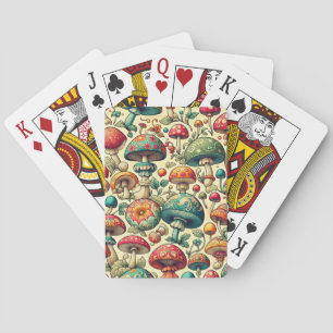 Fancy Fungi Playing Cards