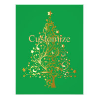 Fancy Gold Christmas Tree Thunder_Cove