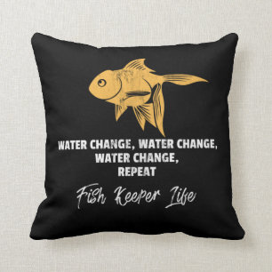 Fancy Goldfish Types Schooling Tropical Community Cushion