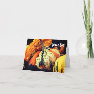 Fancy Gourds Nature Thank You Card