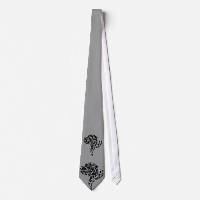 Fancy Great Dane Portrait Tie (Front)