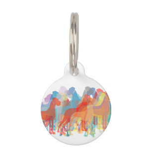 Fancy Great Danes Pet Tag