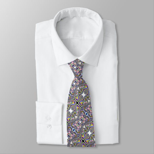 Fancy grey for men tie (Tied)