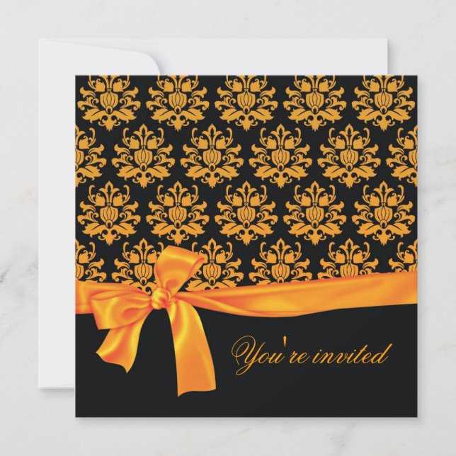 Fancy Halloween Party for Kids Invitation (Front)