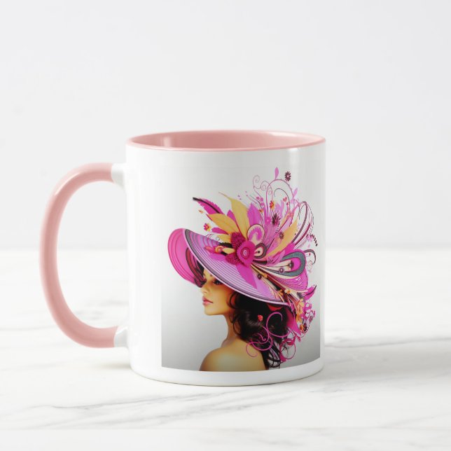FANCY HAT PARADE #4 MUG (Left)