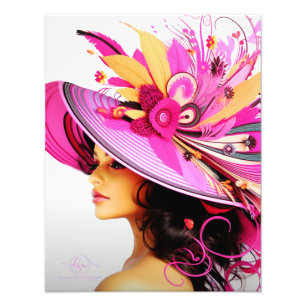 FANCY HAT PARADE #4 PHOTO PRINT