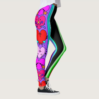 Fancy Hearts Leggings