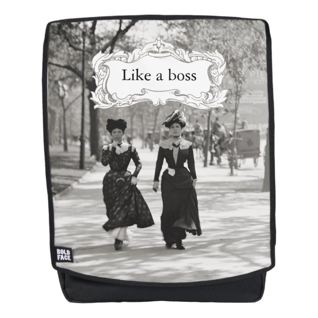 Fancy Ladies Backpack (Front)