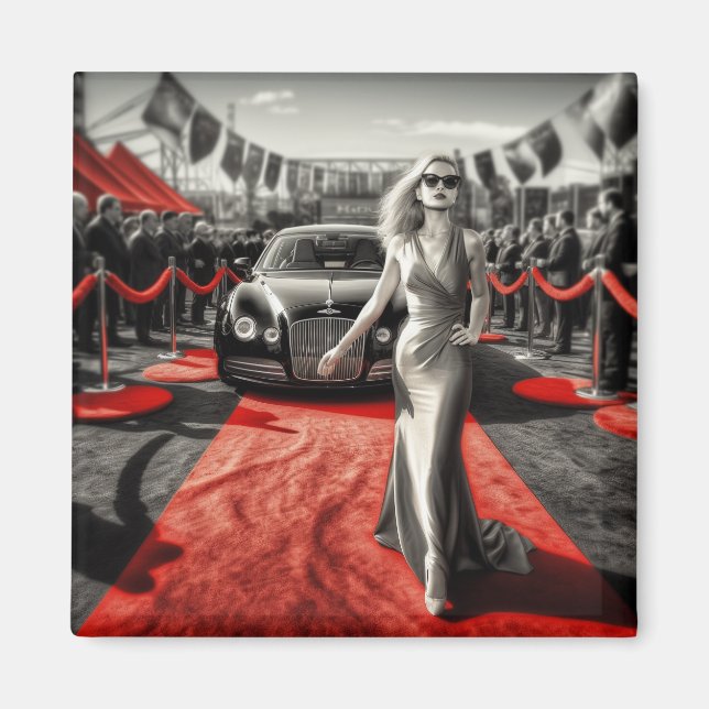 Fancy Lady Magnet (Front)