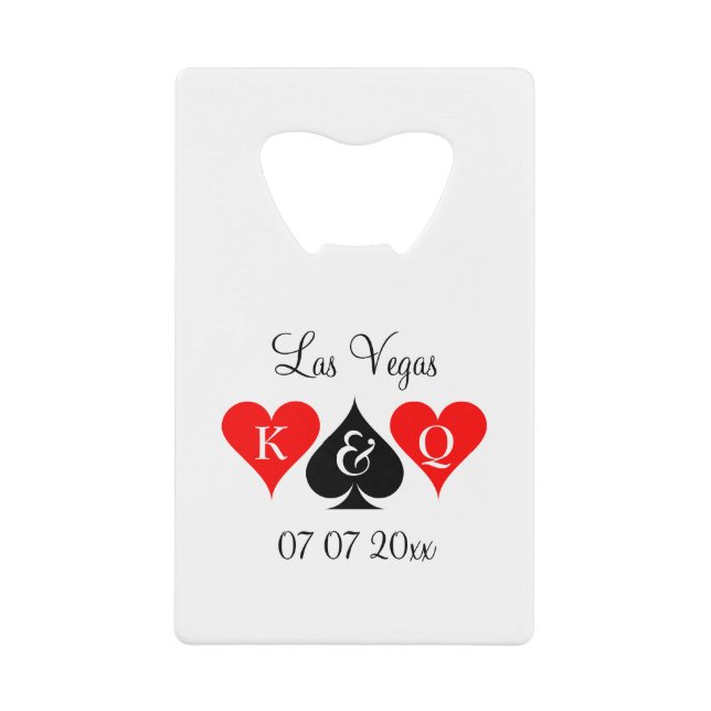 Fancy Las Vegas wedding destination custom gift (Front)