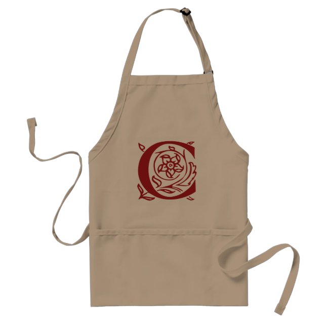 Fancy Letter C Standard Apron (Front)