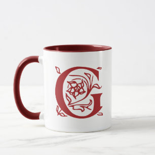 Fancy Letter G Mug