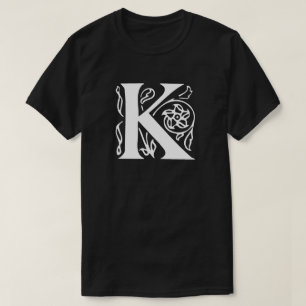 Fancy Letter K T-Shirt