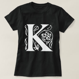 Fancy Letter K T-Shirt