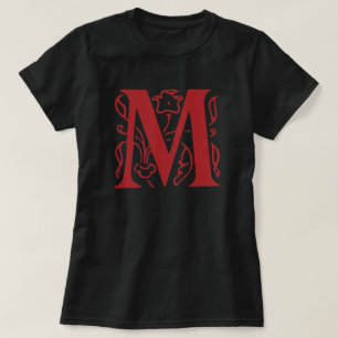 Fancy Letter M T-Shirt