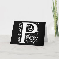 Fancy Letter P