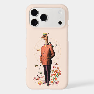 FANCY LLAMA ANIMAL IN FLOWERS AND BUTTERFLIES