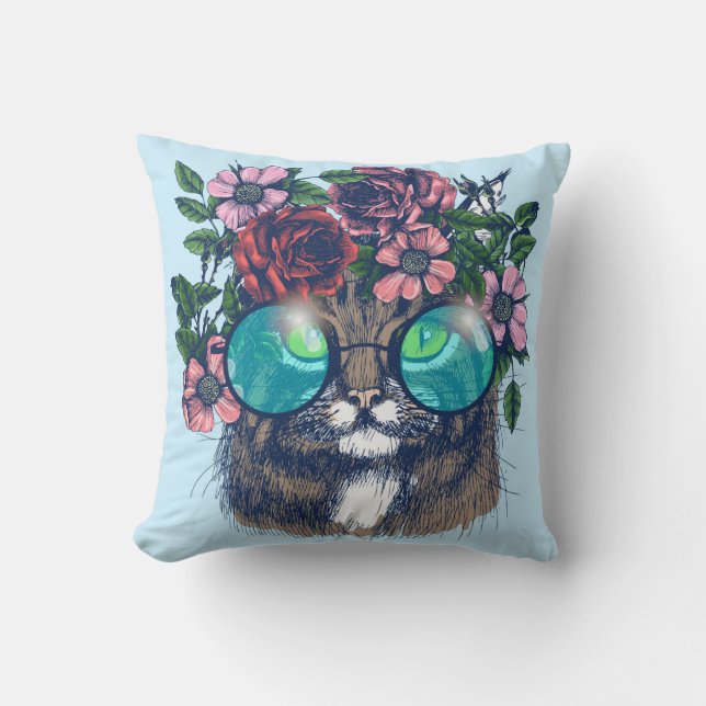 Fancy Maine Coon Cushion (Front)
