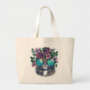 Fancy Maine Coon Large Tote Bag