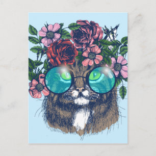 Fancy Maine Coon Postcard
