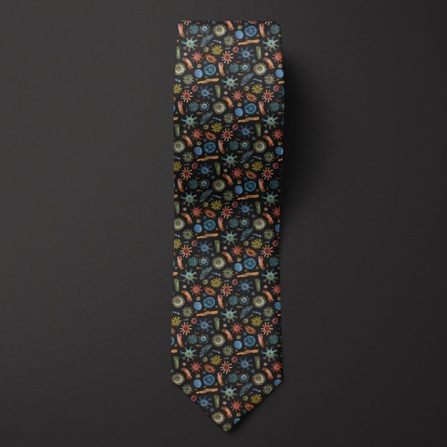 Fancy Microbes Tie (Creator Uploaded)