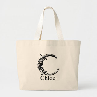 Fancy Monogram: Chloe Large Tote Bag