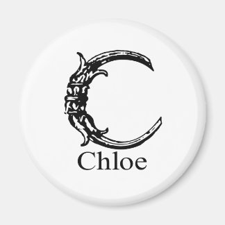 Fancy Monogram: Chloe Magnet