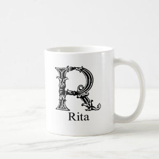 Fancy Monogram: Rita Coffee Mug