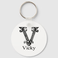 Fancy Monogram: Vicky