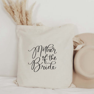 Fancy Mother of the Bride Hand Lettered Tote Bag