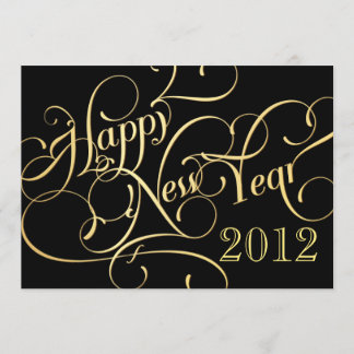 Fancy New Year's Eve Party Invitations
