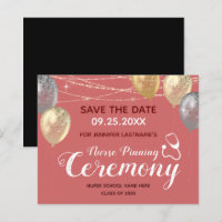 Fancy Nurse Pinning Ceremony Save the Date