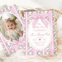 Fancy One Love Vintage Bow 1st Birthday
