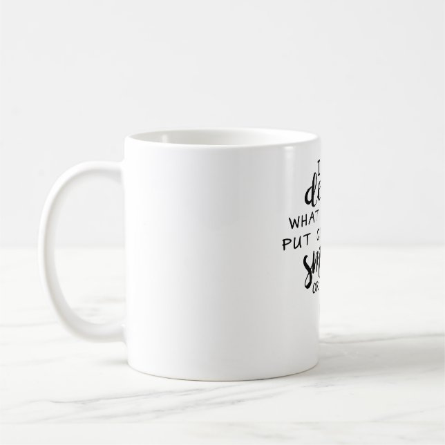 Fancy or Smarty Pants Mug (Left)