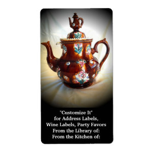 Fancy Ornate Antique English Teapot Coffee Pot