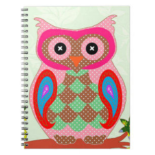 Fancy Owl Notebook