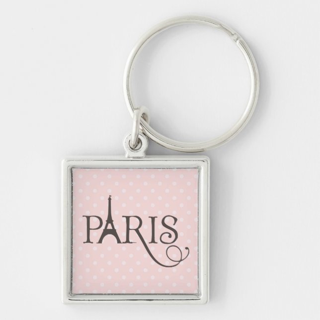 Fancy Paris Key Ring (Front)