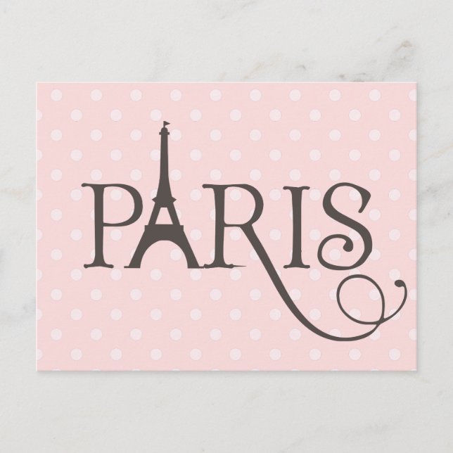 Fancy Paris Postcard (Front)